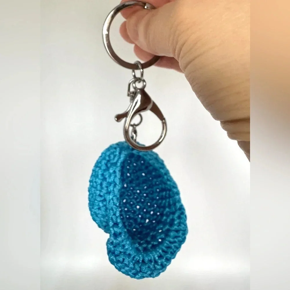 New Handmade mini baseball cap keychains $10each